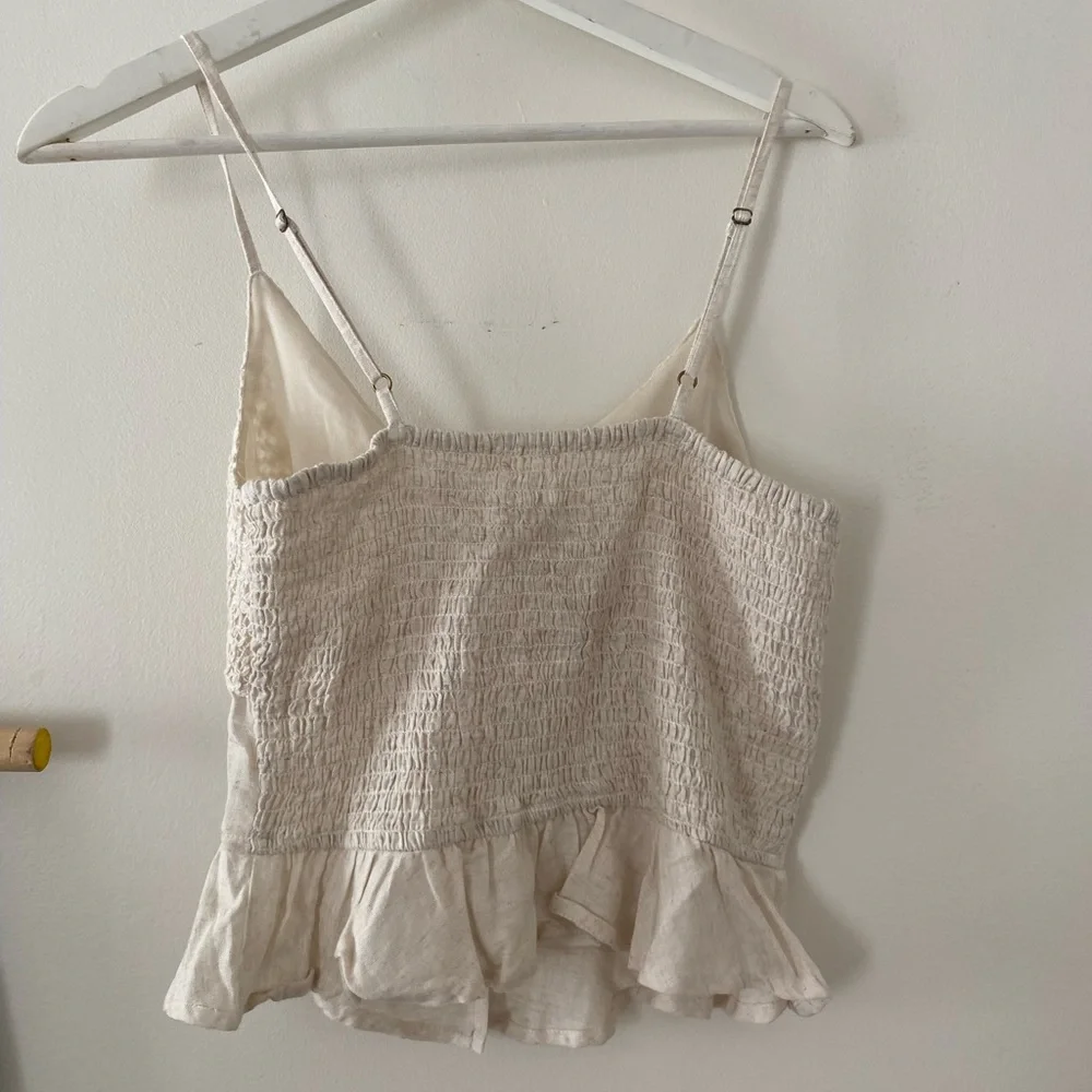 Cottage Core Boho Style Lace Blouse Size Small NWOT - Picture 6 of 8